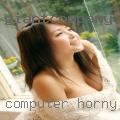 Computer horny women